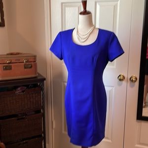 Dress Barn dresses | color: Bright Blue | size 6 | Misses sheath dress